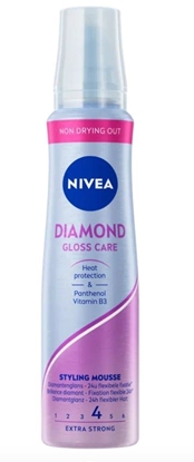 NIVEA STYLING MOUSSE DIAMOND GLOSS 150ML